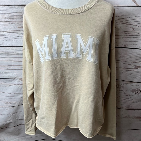 Wild Fable Miami Oversized Crewneck Sweatshirt - Picture 2 of 5